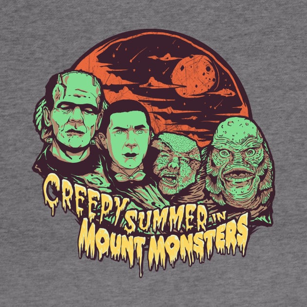 Creepy Summer in Mount Monsters by MeFO